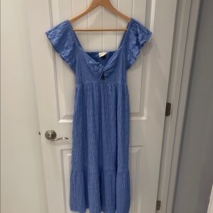 Universal Thread Sky Blue Smocked Dress